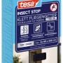 Verpackung des tesa Insect Stop Klett Fliegengitters Premium für Türen in Anthrazit.