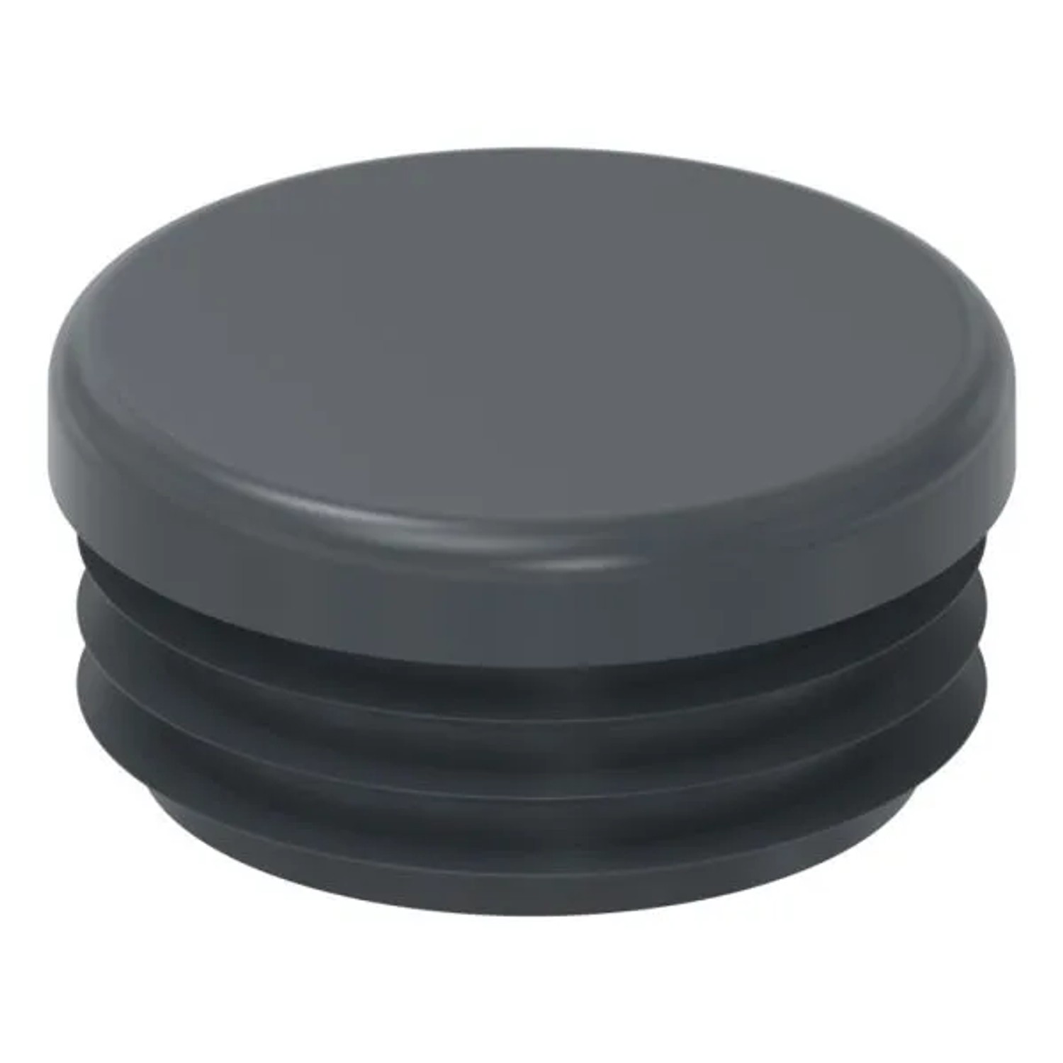 FeNau Einsteckkappe Kunststoff Für Rundrohr Ø 33,7 mm Wandstärke 1,0-3,0 mm RAL 7016