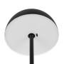 Detailaufnahme der Reality LED-Tischleuchte Munoz, schwarz matt, mit USB-C Anschluss.