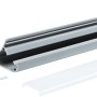 Graues Paulmann Corner Profil (2 m) für LED-Streifen, inkl. Zubehör.
