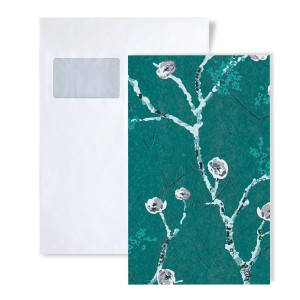 PROFHOME 1 MUSTERSTÜCK S-387394-GU DIN A4 MUSTER der Asiatisch Tapete