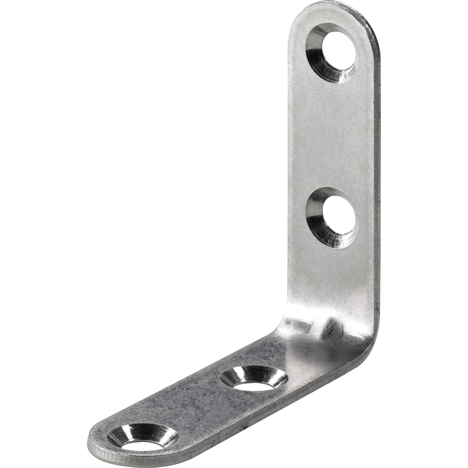 Hettich Stuhlwinkel 50 mm x 50 mm x 15 mm Edelstahl Matt 4 Stück