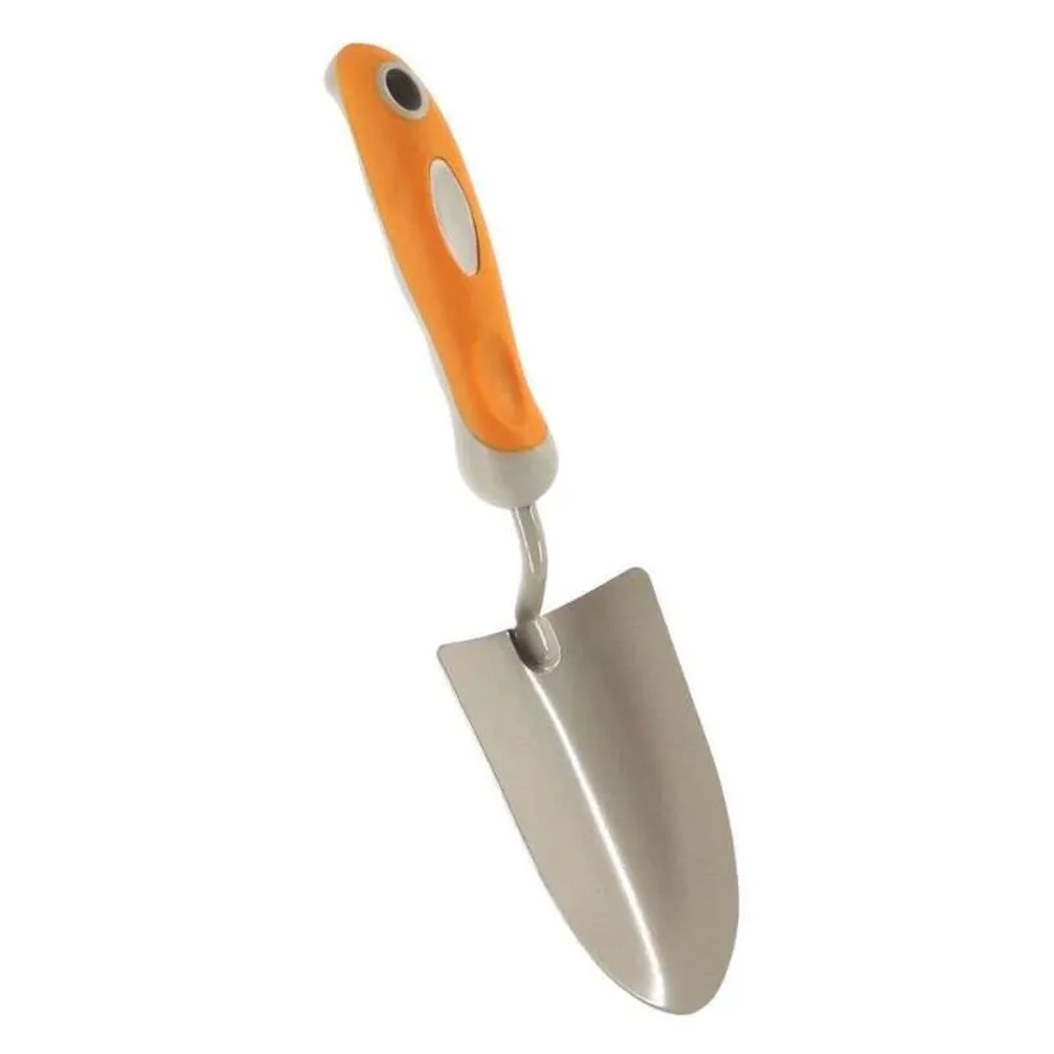 Galaflor Blumenkelle aus Stahl mit Kunststoffgriff Orange