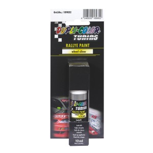 Dupli-Color Lackstift Tuning Wheel Paint, silberner Felgenlack, 12 ml.