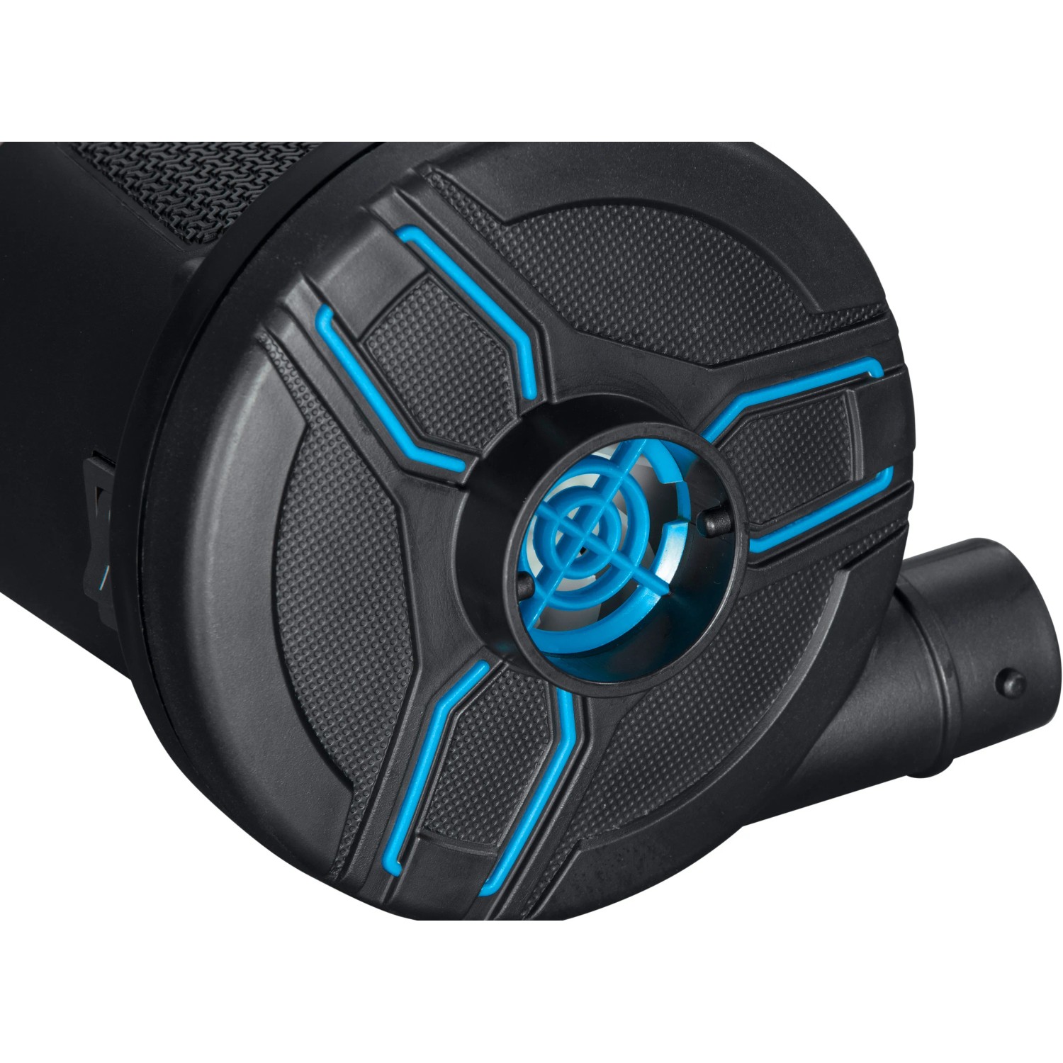 Bestway PowerTouch Elektropumpe, akkubetrieben, zum Aufpumpen von Campingartikeln.