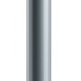 Hettich Tischbein, Ø 60 mm, 700 mm hoch, in Aluminium-Optik mit Montageplatte.