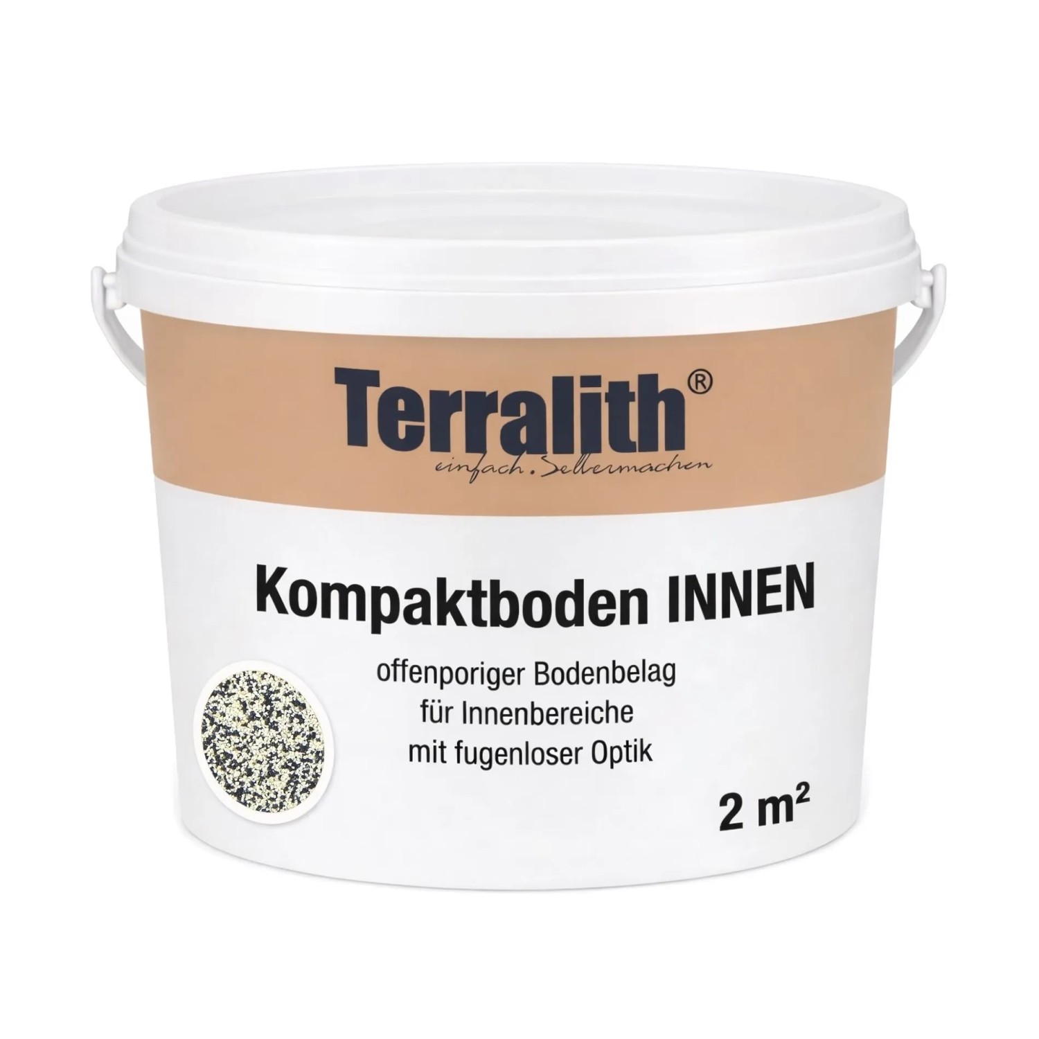 Terralith Kompaktboden Mix Napoli für 2 m²