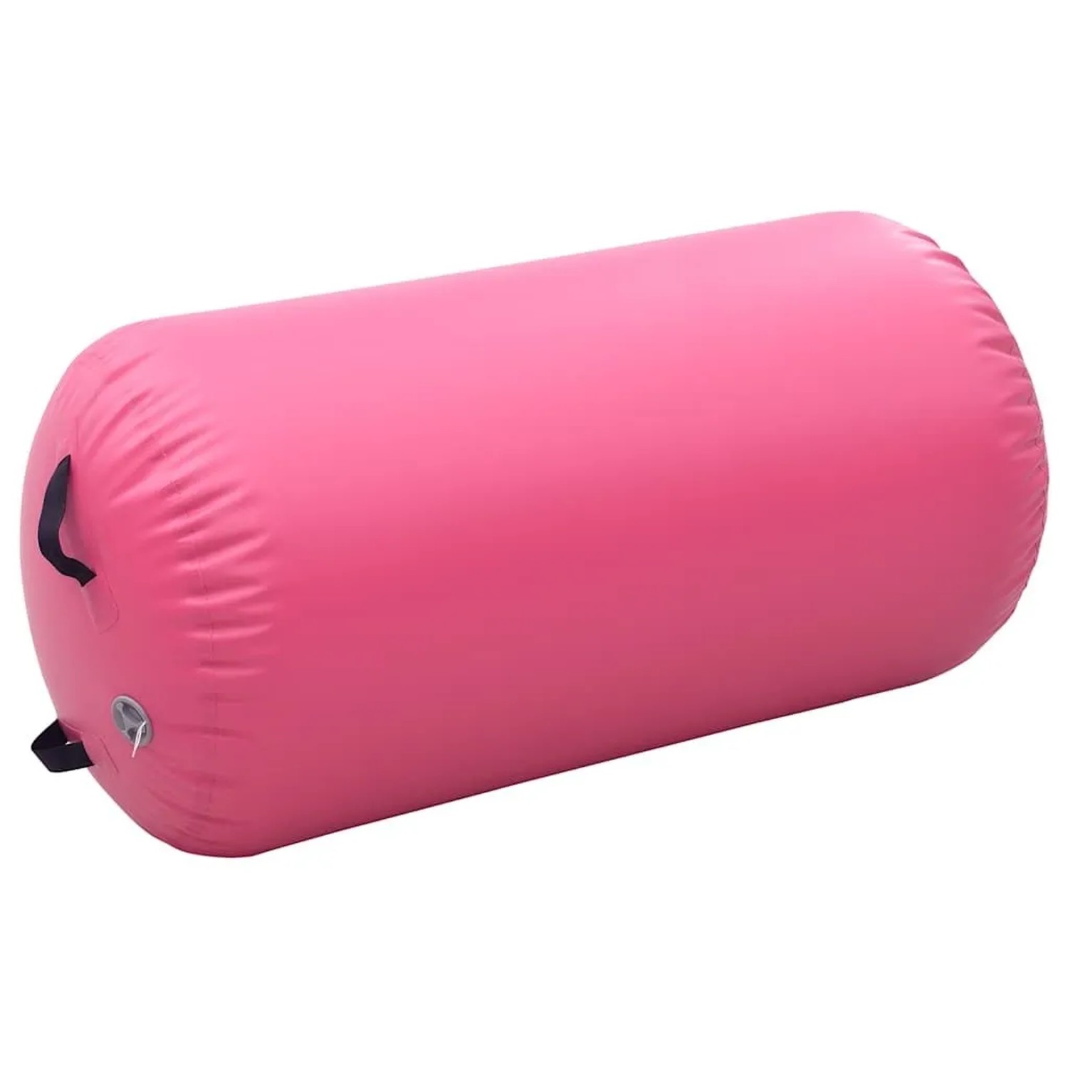 vidaXL Aufblasbare Gymnastik-Rolle mit Pumpe 120x75 cm PVC Rosa 92715