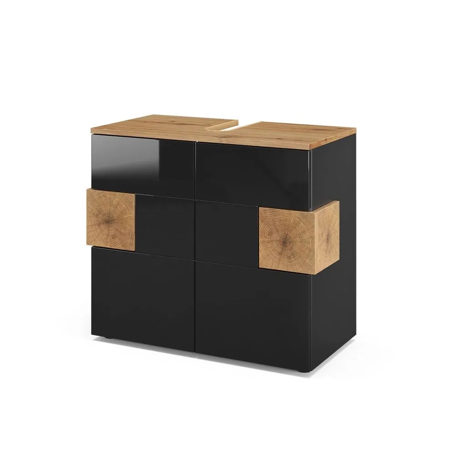 Vicco Waschbeckenunterschrank Eden Anthrazit 73 x 64