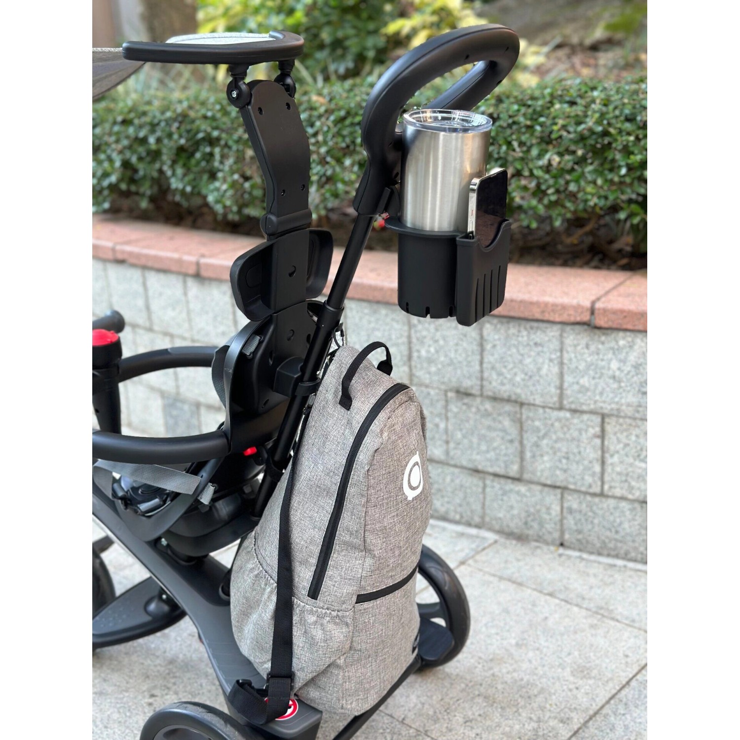 Globber Explorer Trike Tasche mit Base für Explorer Trike 4in1 4in1 Deluxe PLAY Grau_6