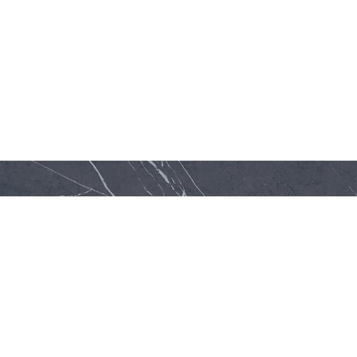 Sockelfliese Navas Feinsteinzeug Anthrazit Glasiert Matt Rekt. 60 cm x 6 cm