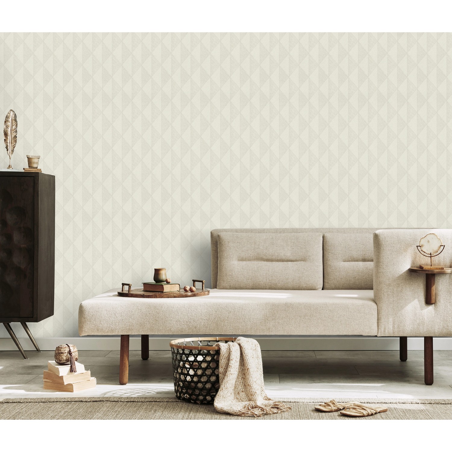 Erismann Vliestapete Fashion for Walls Woven Whisper Taupe Hell FSC®_4