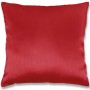 Arsvita Kissenhülle Alessia Rot 40x40 cm mit Füllkissen für Sofa & Garten.