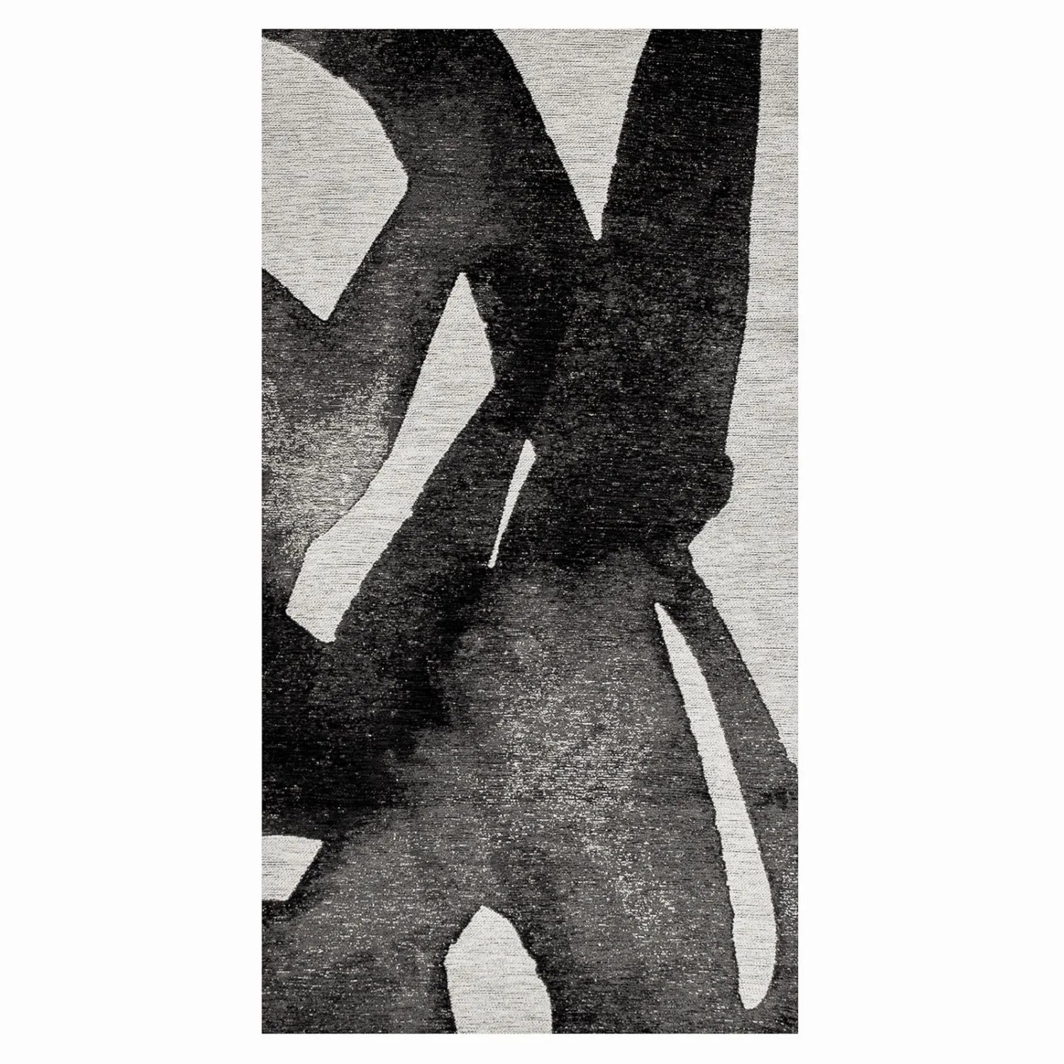Lola&Moi Teppich Soot Silber 80x150cm