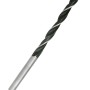LUX Holzspiralbohrer 4 mm aus Chrom-Vanadium-Stahl für präzise Bohrungen in Holz.