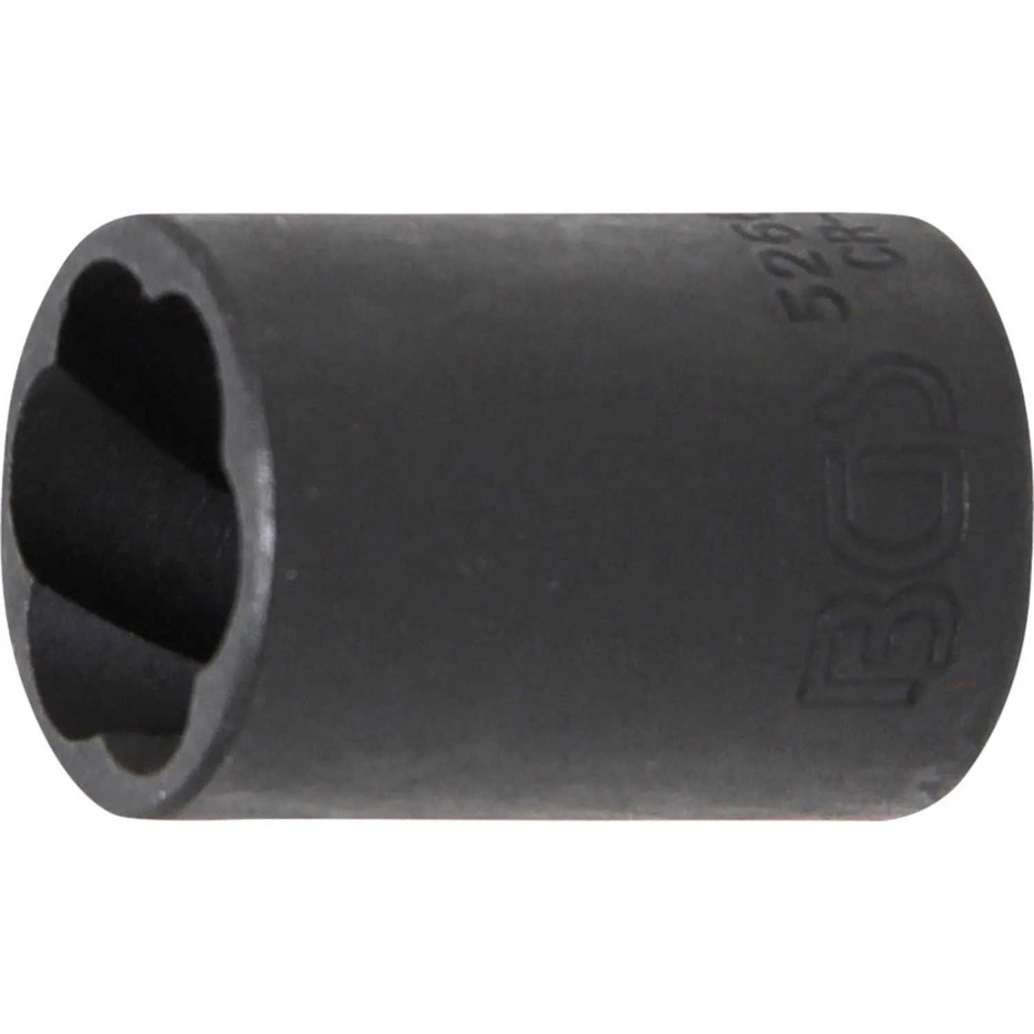BGS Spiral Profil Steckschlüssel Einsatz Schraubenausdreher Antrieb Innenvierkant 12 5 Mm  1 2 Zoll  SW 17 Mm 5266 17