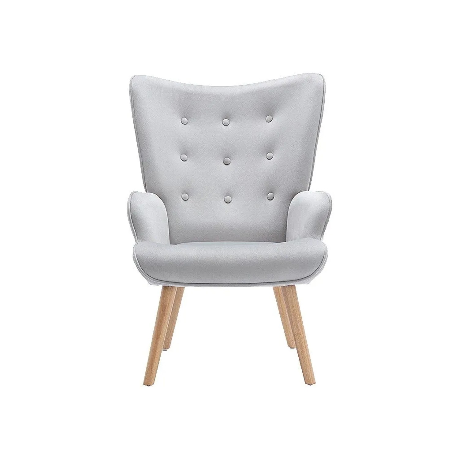 Vente-unique Sessel Mit Gerader Rückenlehne Vately Grau 69 cm