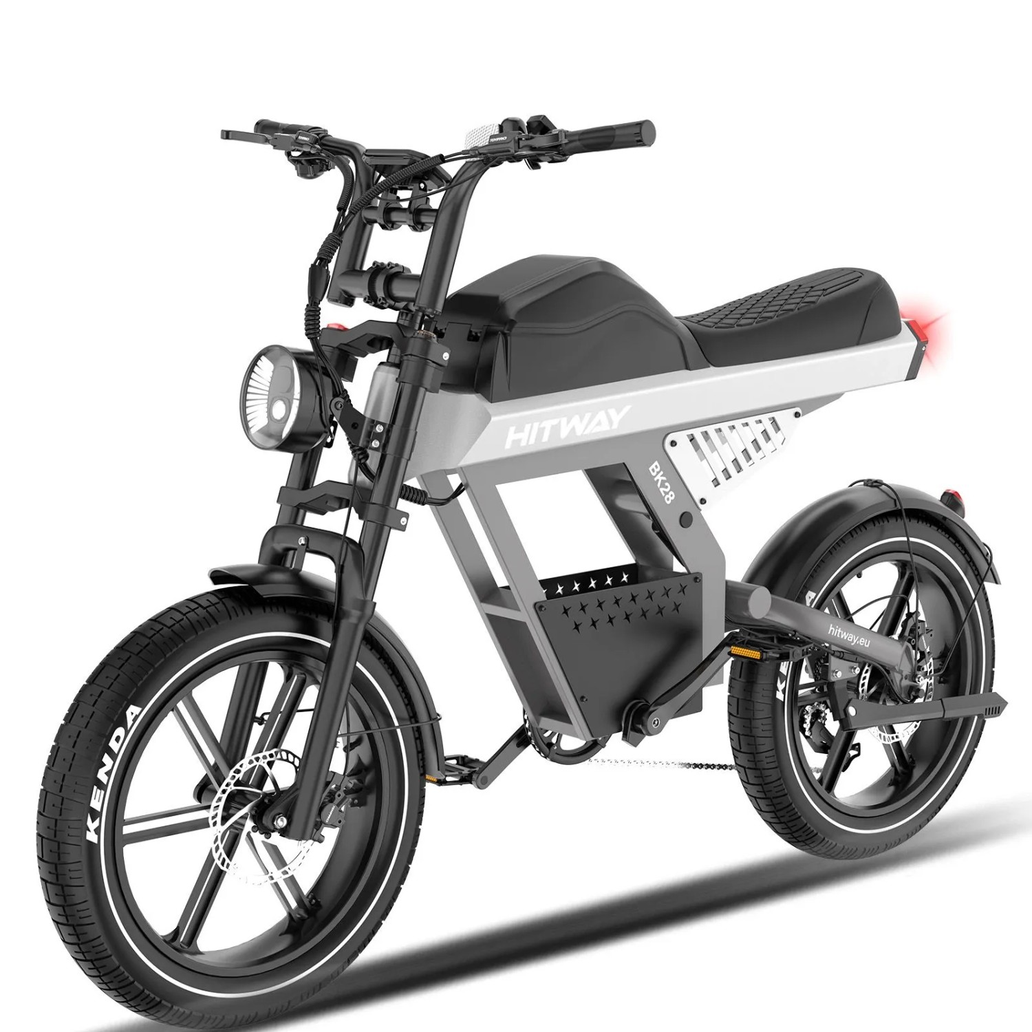 HITWAY E-Bike BK28 20 Zoll 25Ah Akku Maximale Reisedistanz 200 km 250W 7-Gang APP NFC