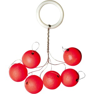 Westline Forellen Leuchtpilot, rot, 12mm, Angelzubehör für Forellenangler.