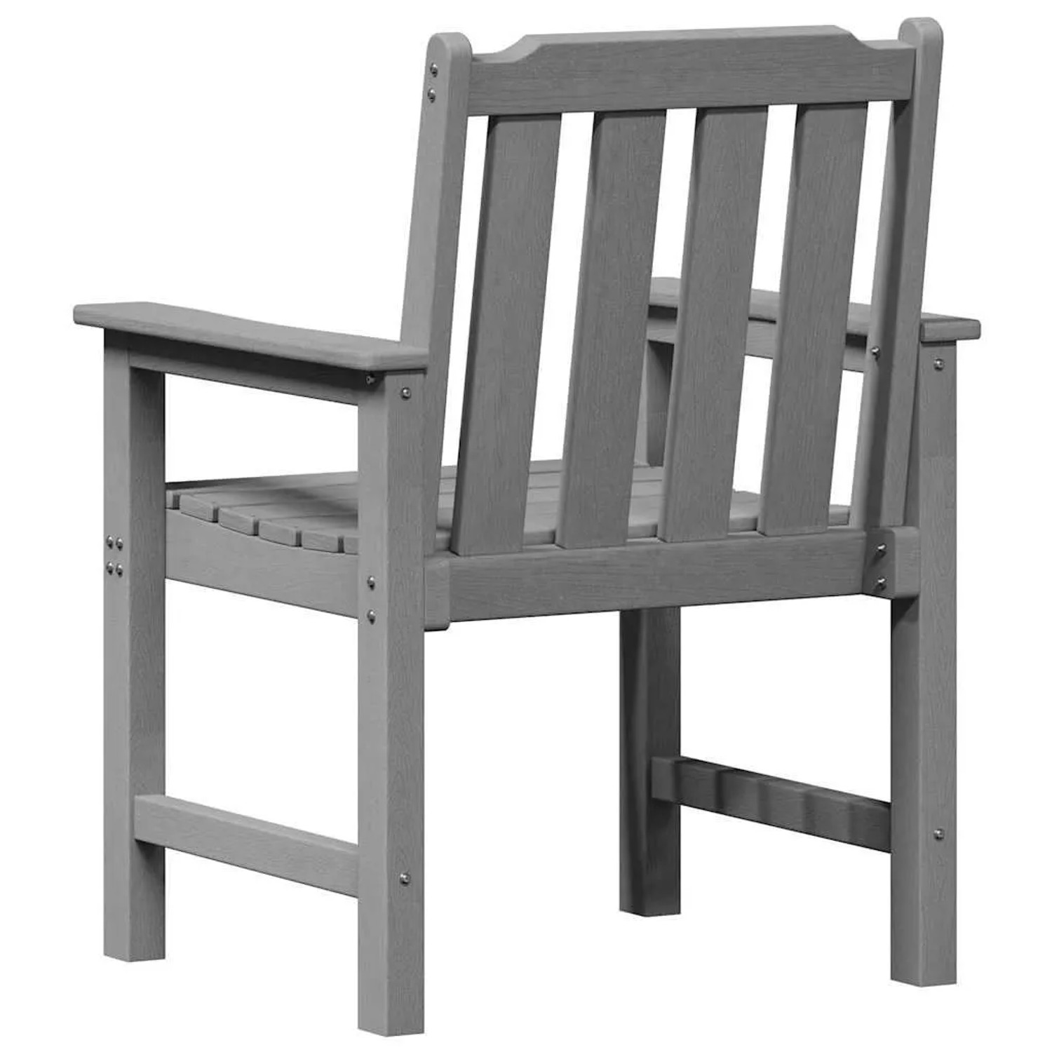 vidaXL Gartenstuhl 6 Stk Hellgrau 65,5 x 59 x 88 cm Polyethylen 3335800_7