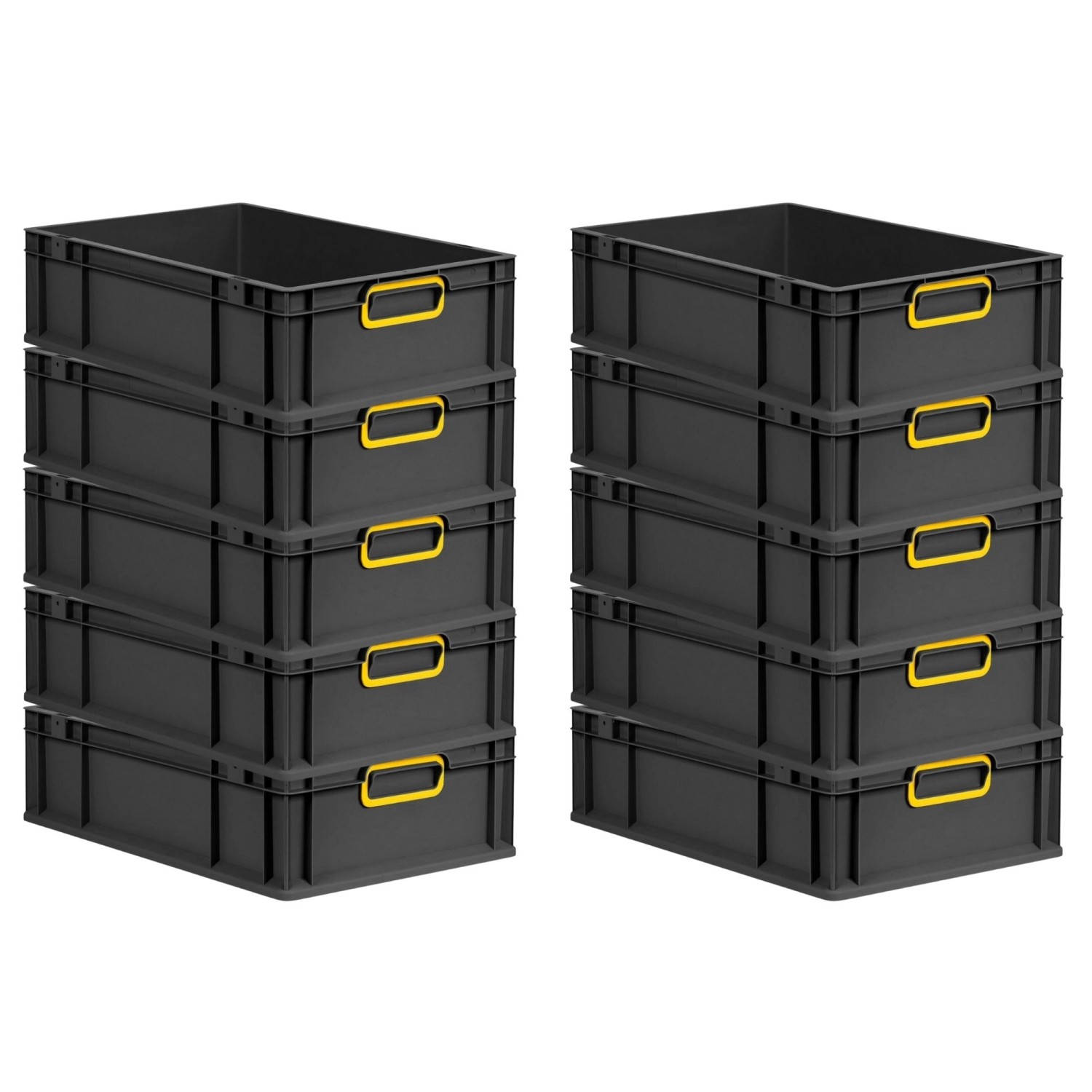 PROREGAL SparSet 10x Eurobox Nextgen Color HxBxT 17x40x60cm 34 Liter Griffe günstig online kaufen