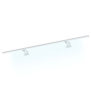 Chromfarbene Spectraline LED Spiegelleuchte, 120cm, für Bad und Feuchtraum.
