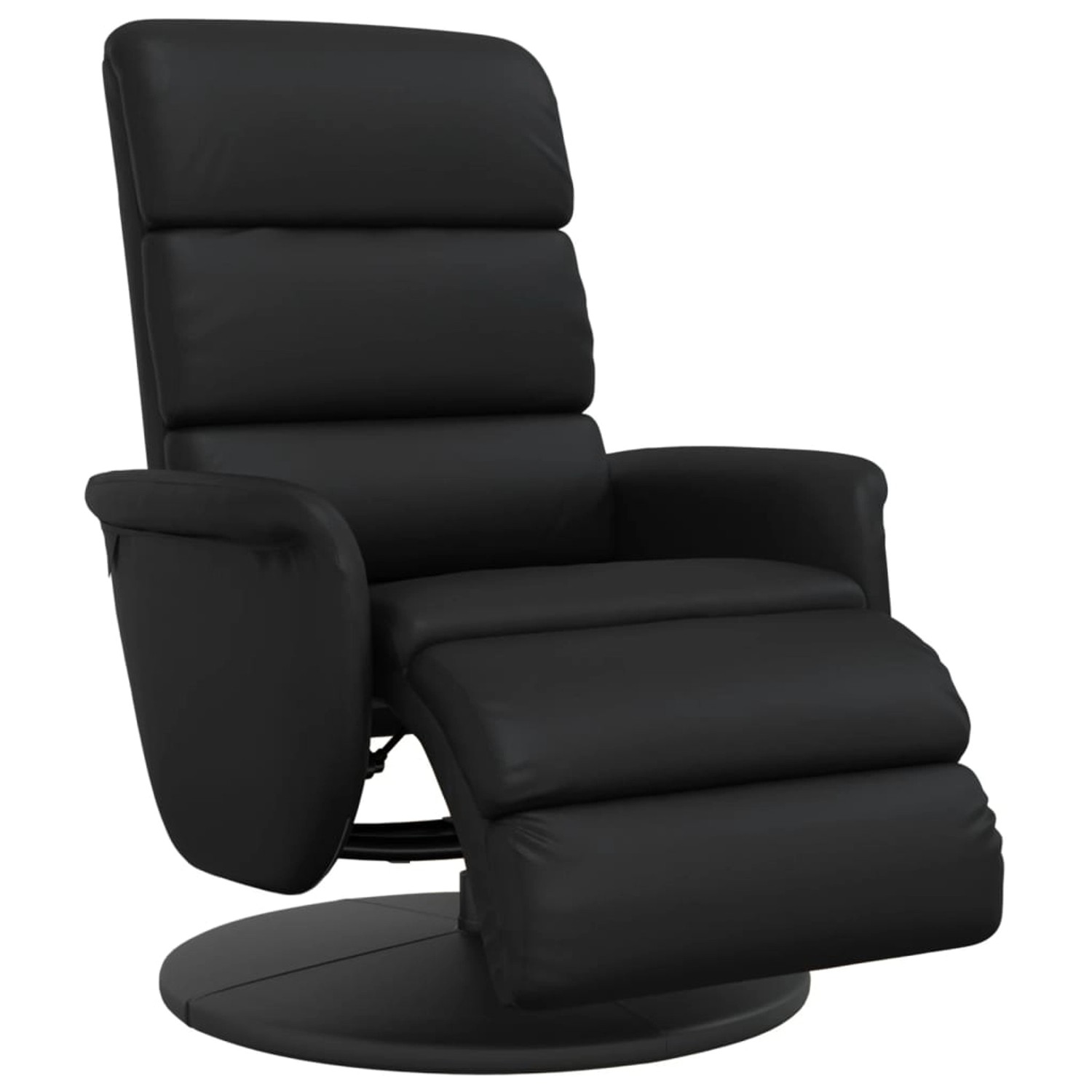 vidaXL Relaxsessel mit Fußteil Schwarz Kunstleder 356717 günstig online kaufen