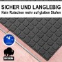 BigDean 10er Set Stufenmatten aus Gummi 65x25cm Treppenstufen Matten für Außen Outdoor Antirutschmatten Treppe Antirutsch Gummimatten_7