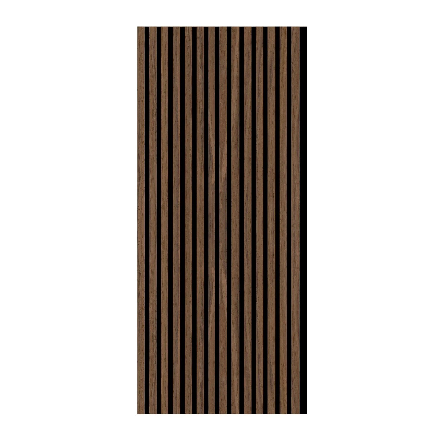 FN Acustico Akustikplatte PET u. MDF Furniert 572,5 x 19 x 1195 mm Walnuss