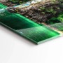 Tulup Glasmagnettafel Beschreibbar Blaue Farbe 70x100 cm Magnettafel Wand Glas Weißer Marker Magnetisches Whiteboard Glas_9
