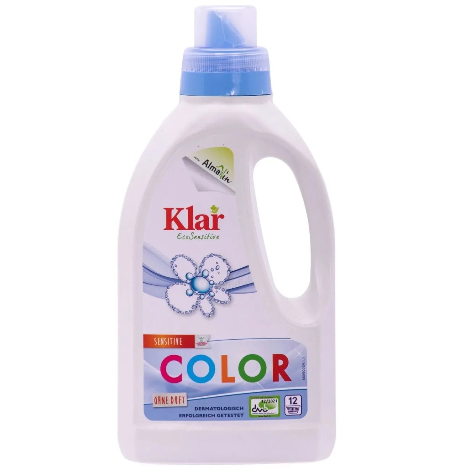 KLAR Eco Sensitive Color Waschmittel Flüssig 750 ml ohne Duft