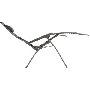 Lafuma Relaxsessel RSXA CLIP XL Batyline® Black, Gartenstuhl mit verstellbarer Liegeposition.