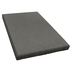 Diephaus Gehwegplatte Anthrazit, 60x40x4 cm, mit Fase. Betonplatte für Terrasse und Gehwege.