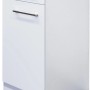 Flex-Well Joelina Unterschrank, 30 cm, weiß mit Schublade und Tür.