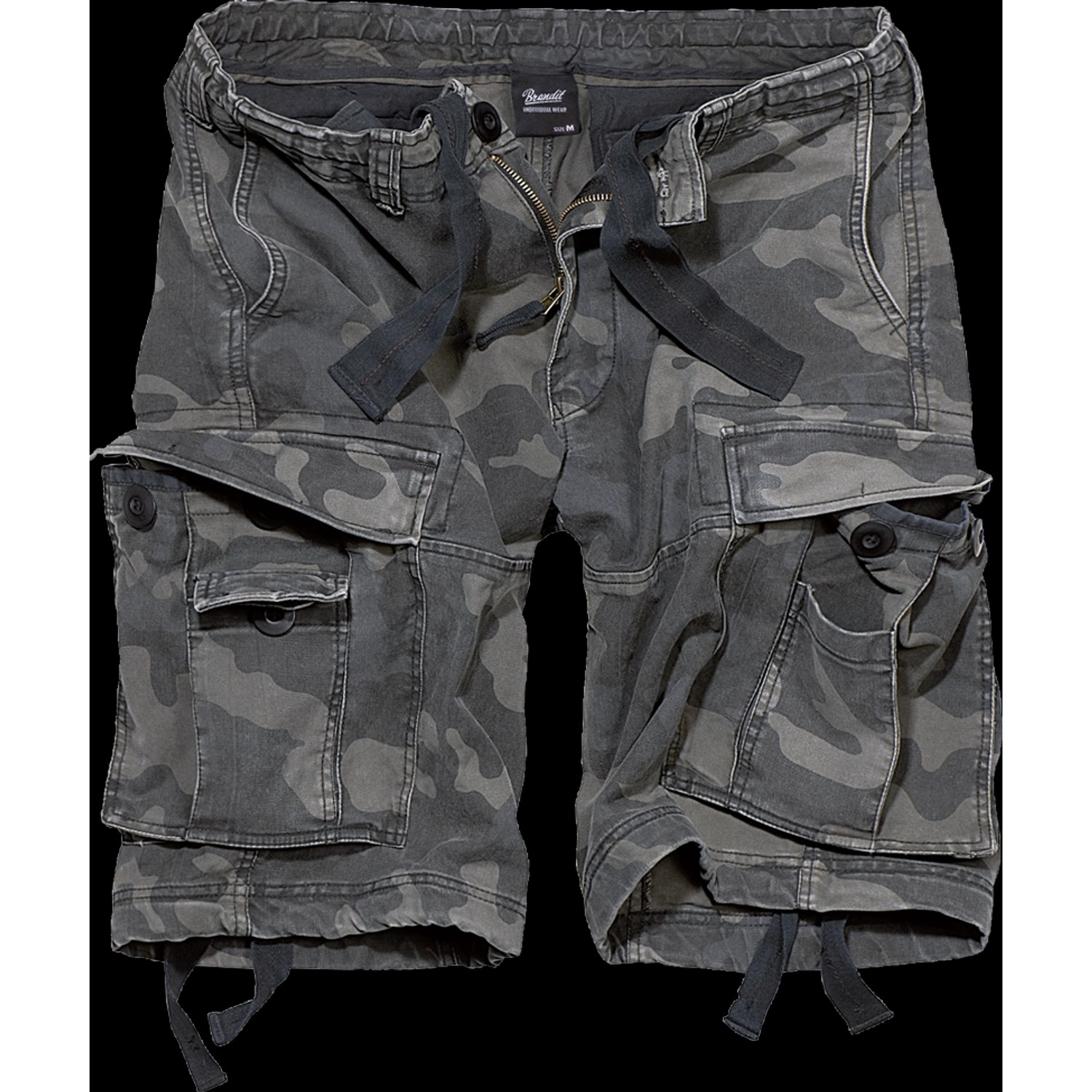 Brandit Vintage Shorts darkcamo 3XL