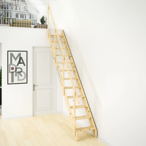 Dolle Raumspartreppe Kiel Fichte unbehandelt FSC®