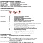 Sicherheitsdatenblatt: Gefahrenhinweise und Sicherheitsvorkehrungen für chemische Produkte.
