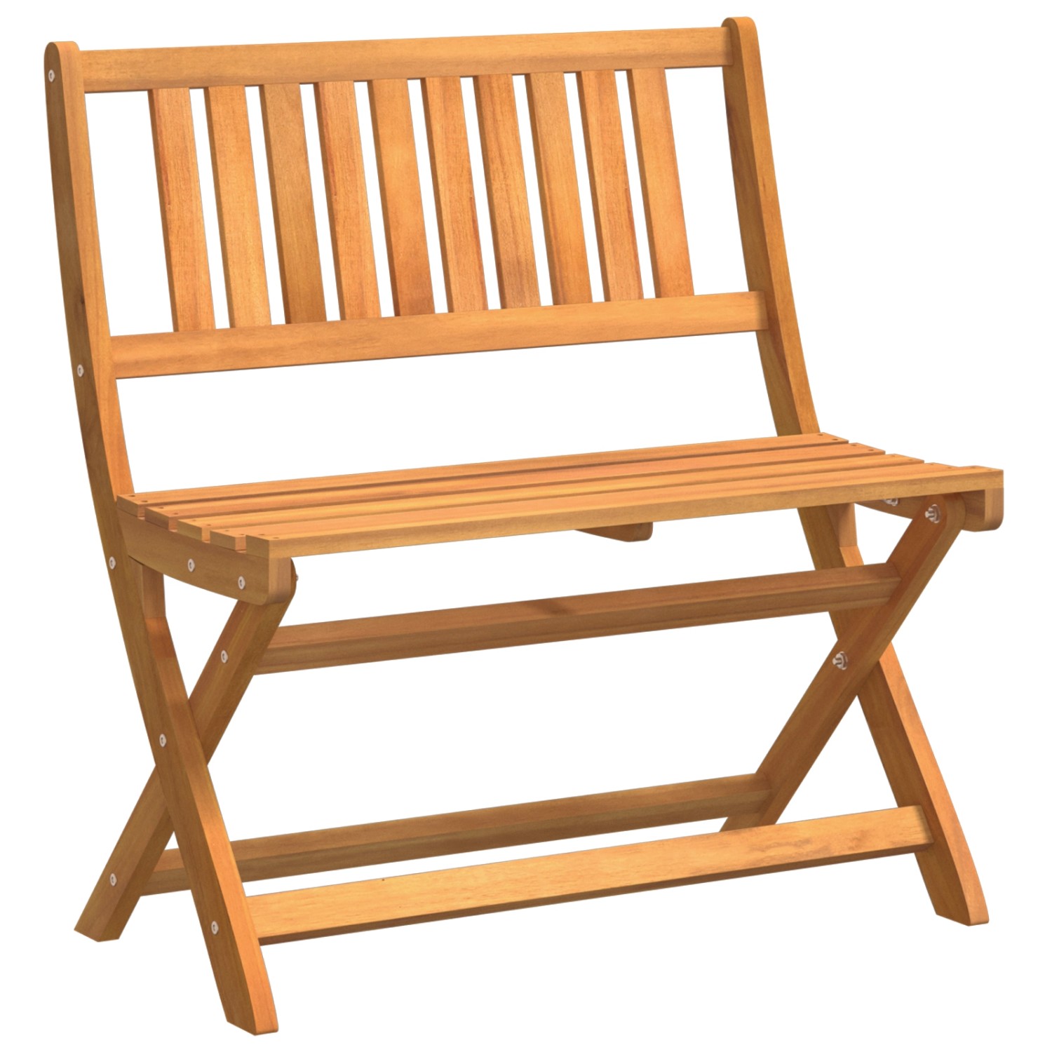 vidaXL Gartenbank Klappbar 80x46x85 cm Massivholz Akazie 4105496 günstig online kaufen