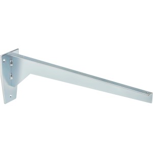Metall-Konsole, 6,5x48x13 cm, verzinkt, für Regale & Regalböden, max. 150 kg Tragkraft.