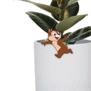 Disney Topfanhänger Chip als Deko für Blumentopf im Garten oder Kinderzimmer.
