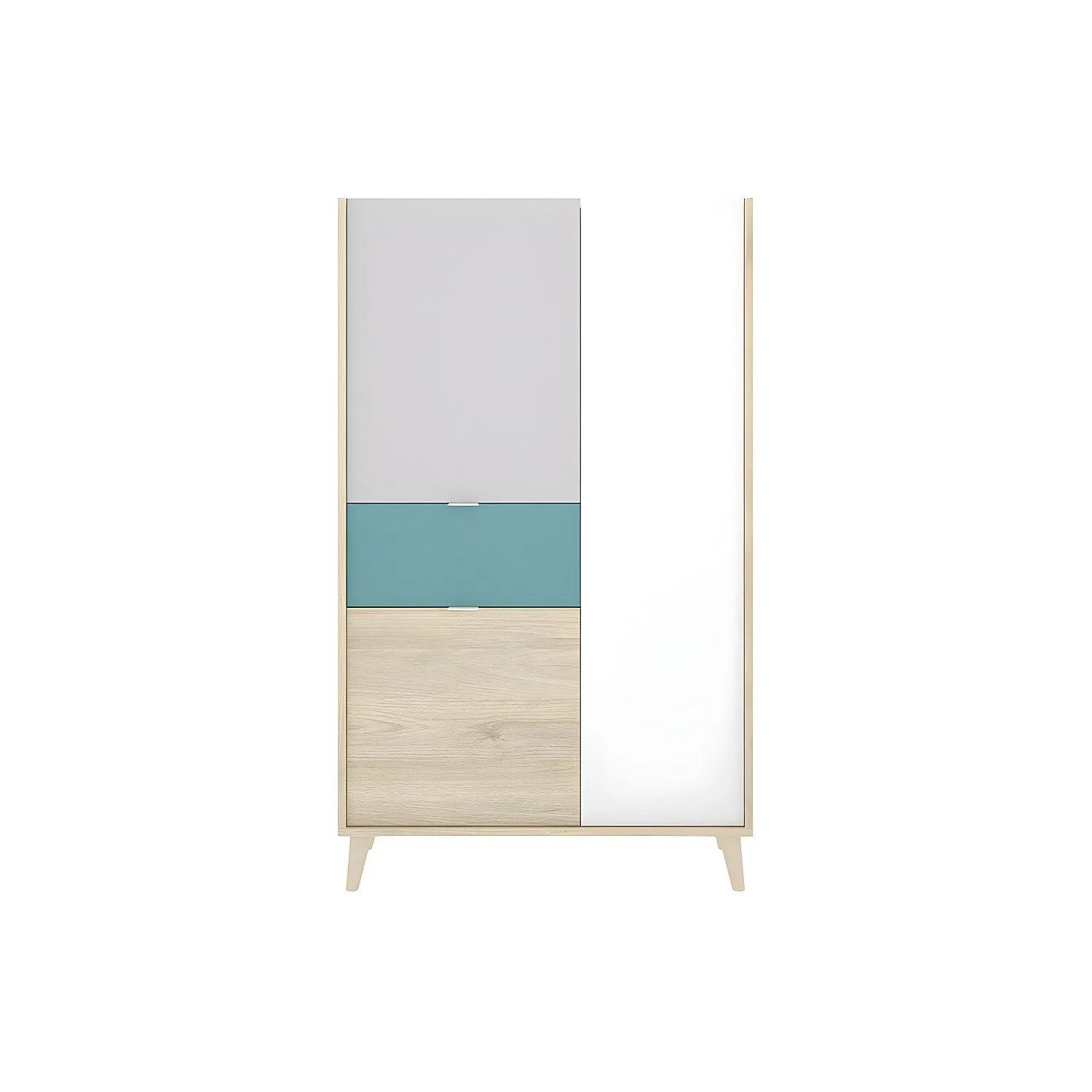 Vente-unique Sideboard Bica Mehrfarbig 80 cm