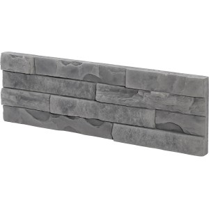 Stegu Verblender Umbria Grau aus Leichtbeton für Innen & Außen. Wandverkleidung in Steinoptik.