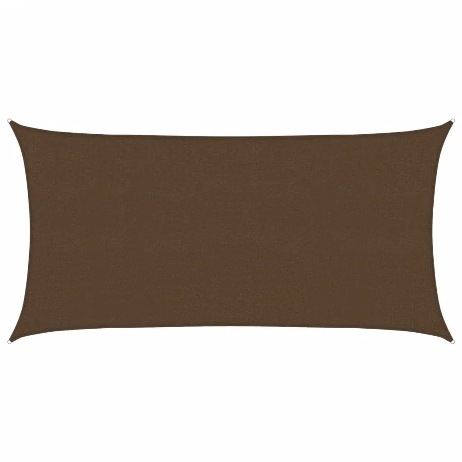 vidaXL Sonnensegel 160 g/m² Braun 2,5x5 m HDPE 311786 günstig online kaufen