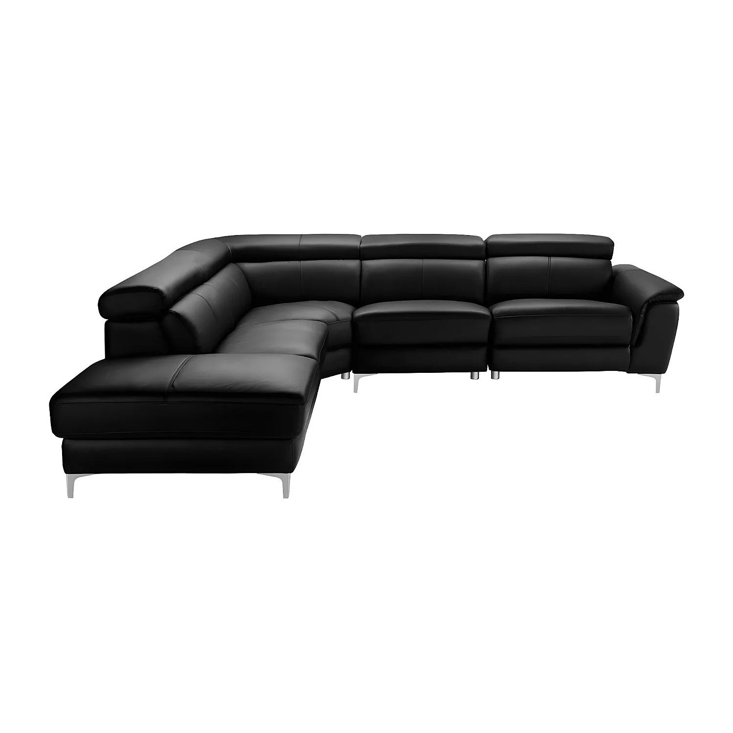 Vente-unique Relaxsofa Sitia Schwarz 293 cm