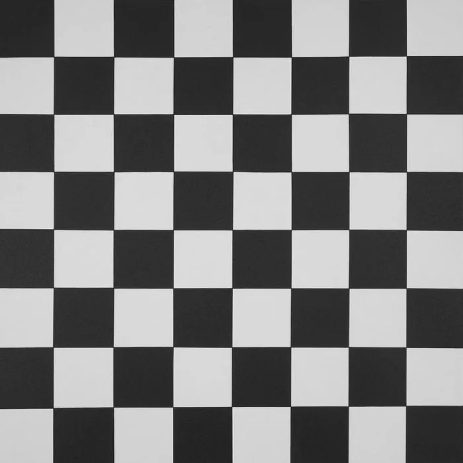 Karat CV Bodenbelag Atlantic Damier, PVC Boden in Fliesenoptik, schwarz-weiß kariert.