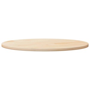 vidaXL Tischplatte Rund Ø80x3 cm Massivholz Kiefer 833670