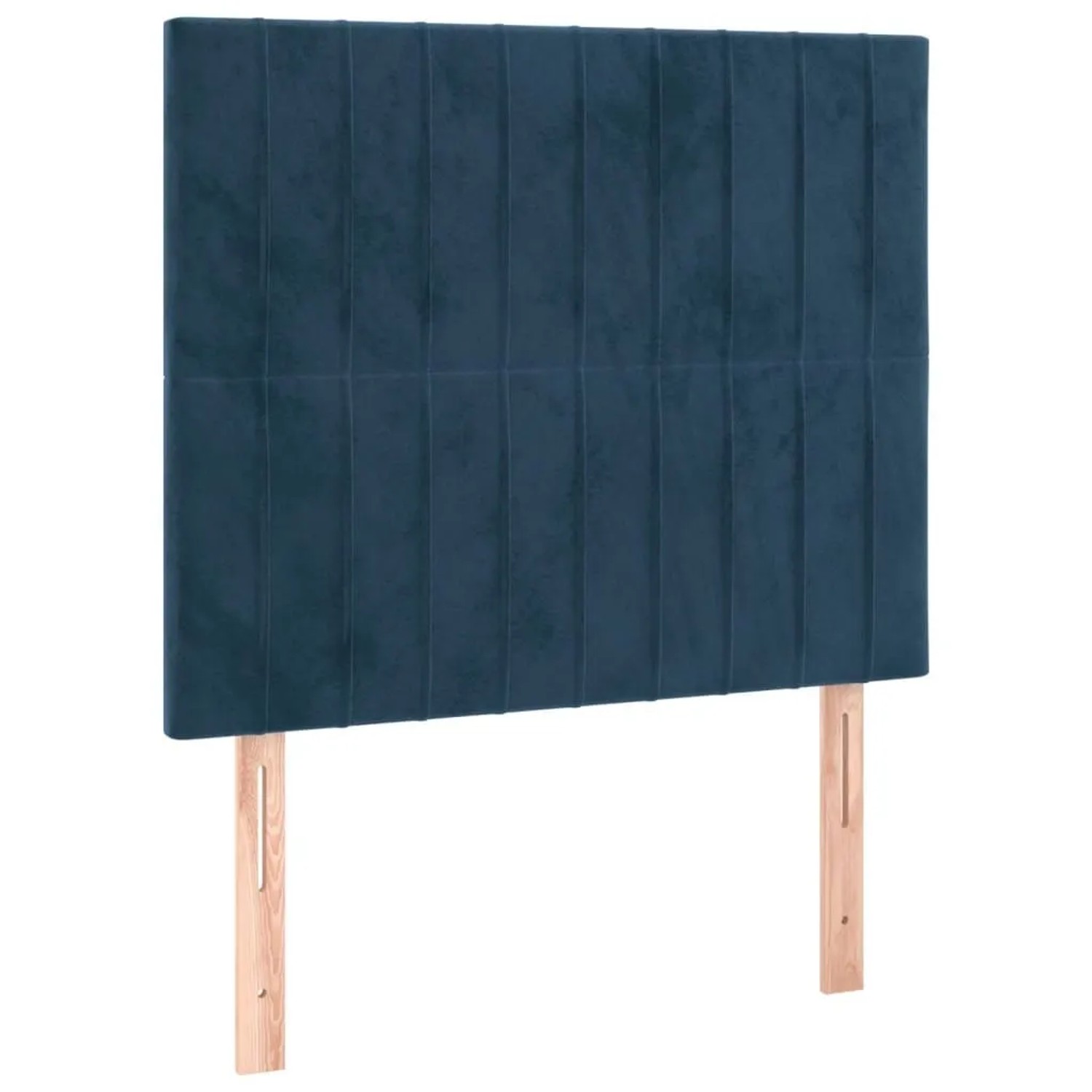 vidaXL Kopfteil Dunkelblau 90x5x118/128 cm Samt 3116610