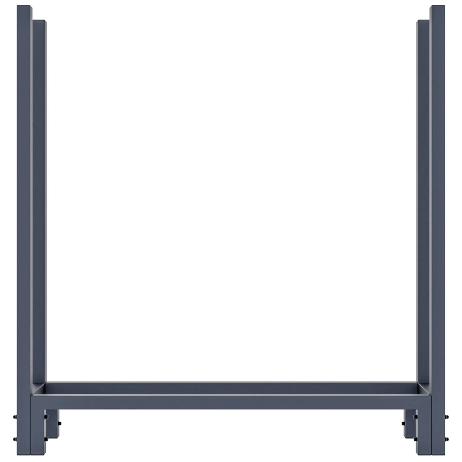 DELUKE Kaminholzregal Aussen Mit Abdeckung REOB Brennholzregal Mit Plane Outdoor Feuerholzregal 25x110x115cm