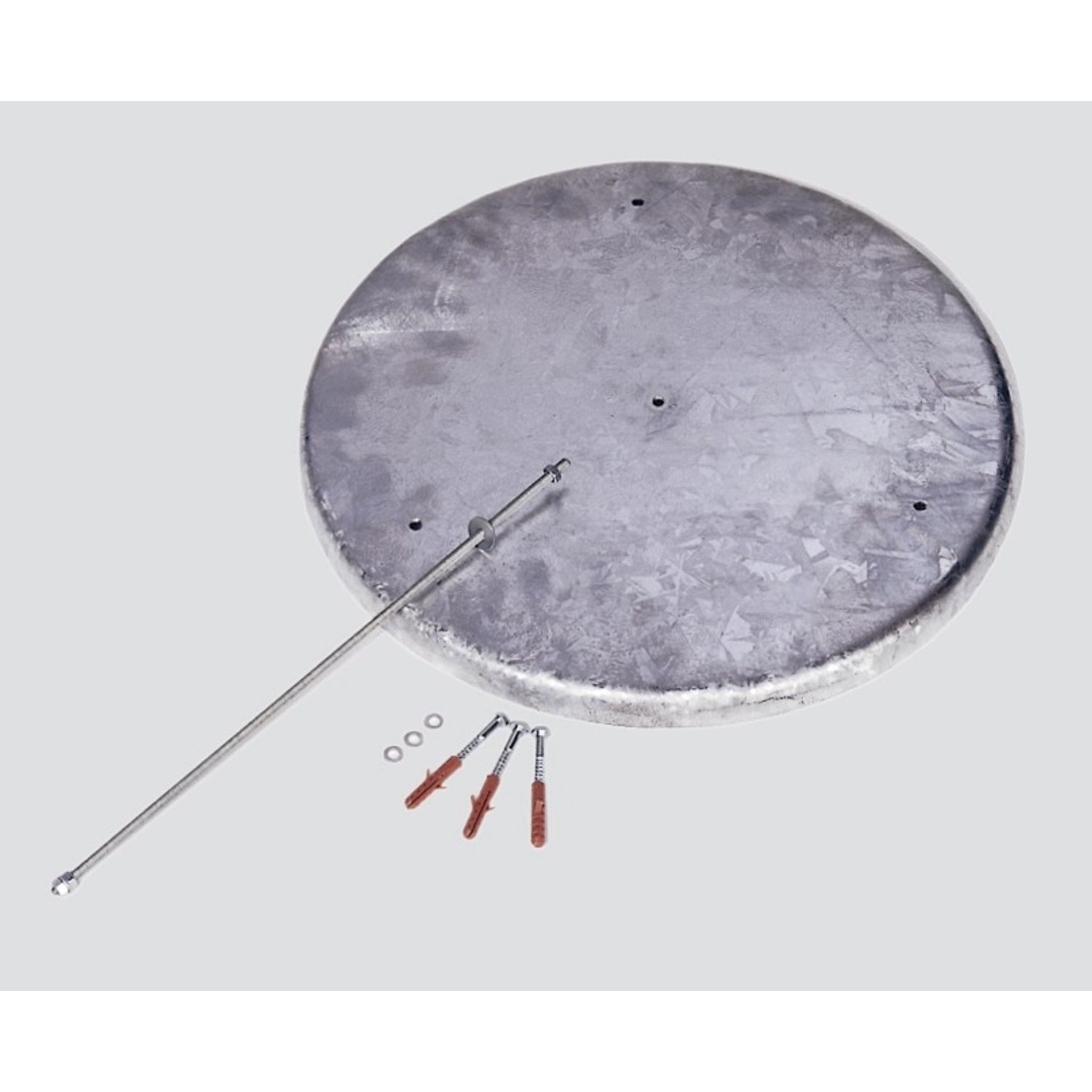 PROREGAL Bodenronde Für Klassischen Standascher HxBxT 13 x 39 x 55 cm Stahl günstig online kaufen