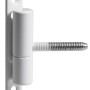 Hettich Renovierband, weiß pulverbeschichtet, Stahl, Ø 13 mm, 2 Stück. Möbelbeschläge für Renovierung.